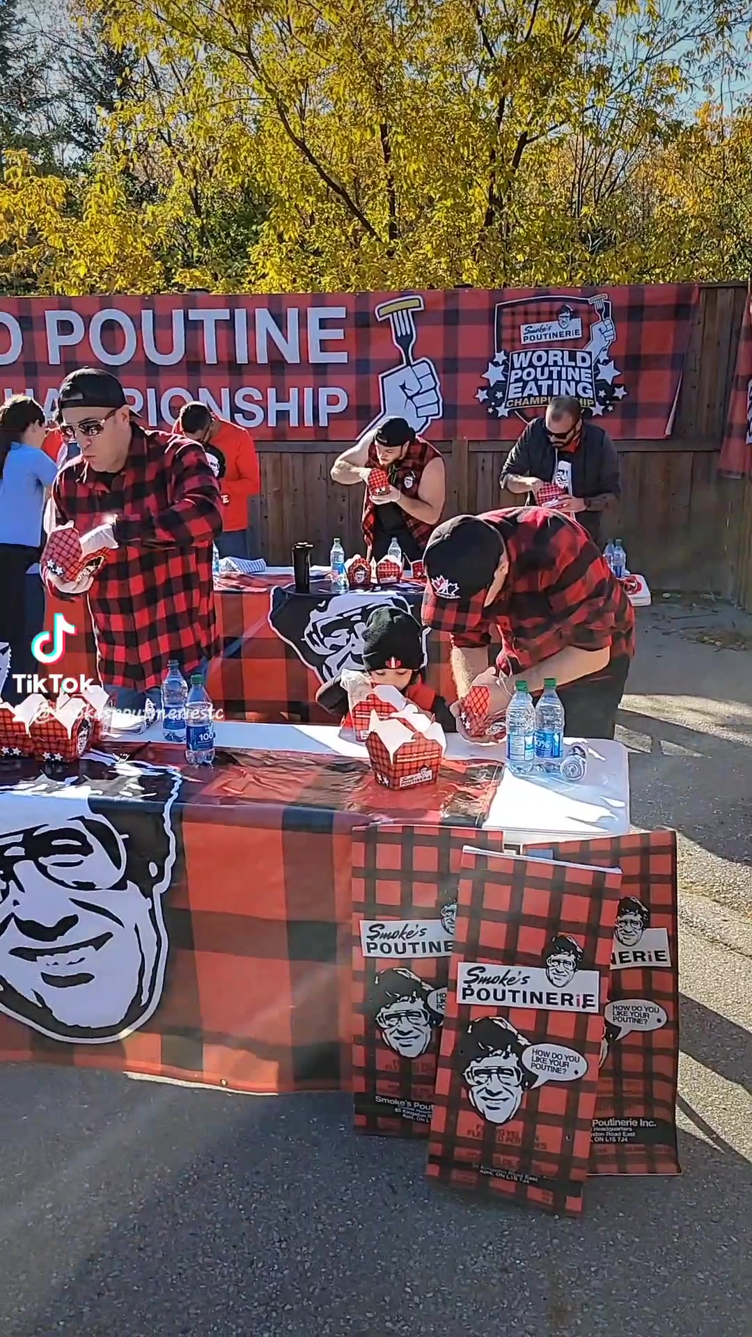 The World Poutine Eating Championship 2022! Great work by our Global ...