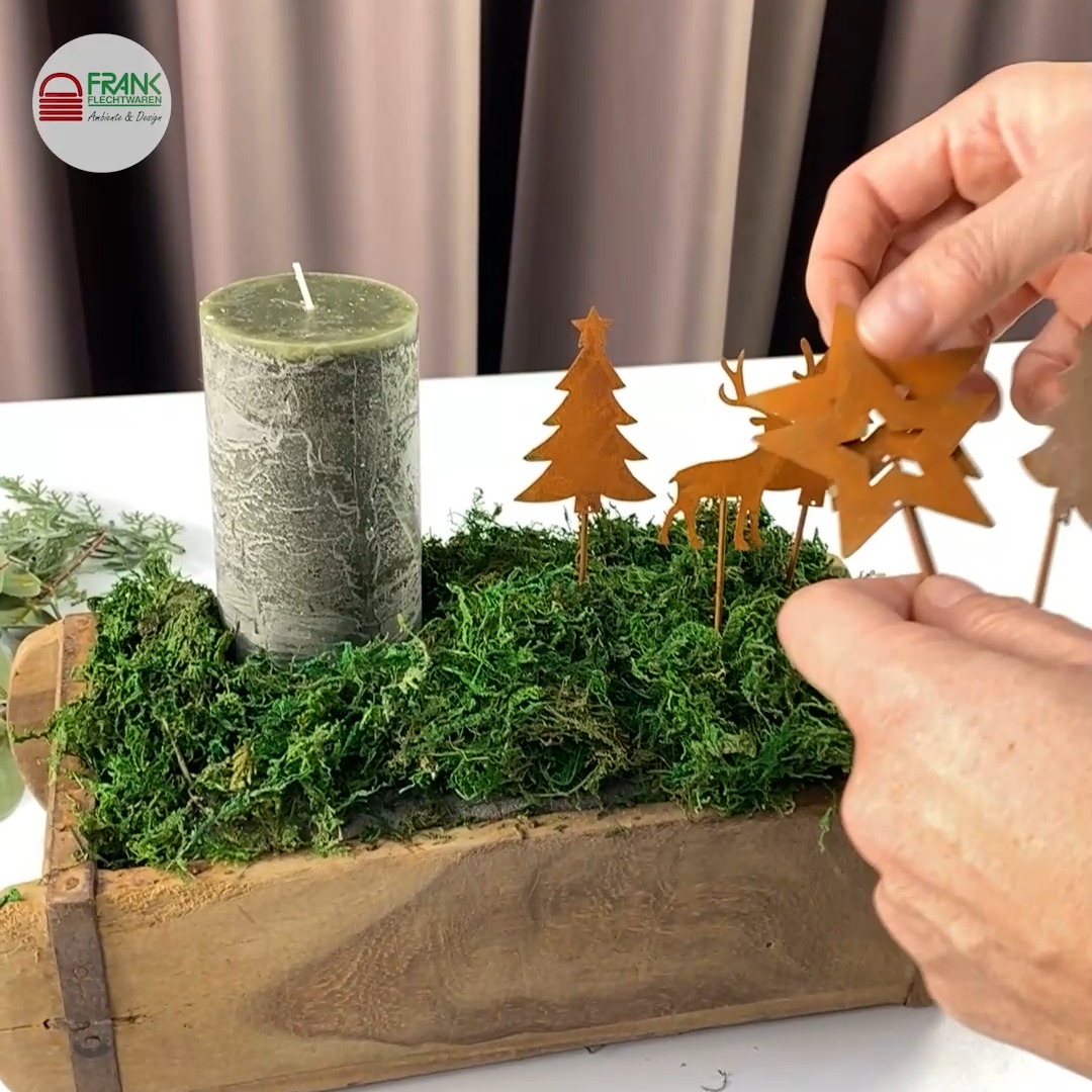 🌿🕯️🌲 Hol dir jetzt die perfekte Weihnachtsdekoration! Mit unserem DIY-Video zeigen wir dir, wie du unsere wunderschöne hölzerne Dekobox 