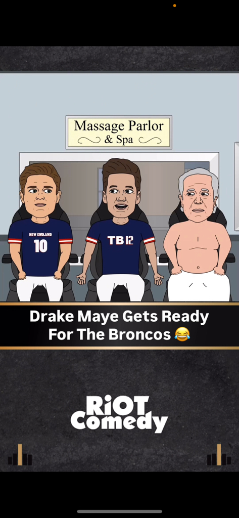 Drake Maye Gets Ready For The Broncos 😂 Patriots Vs Broncos WYG | Riot ...