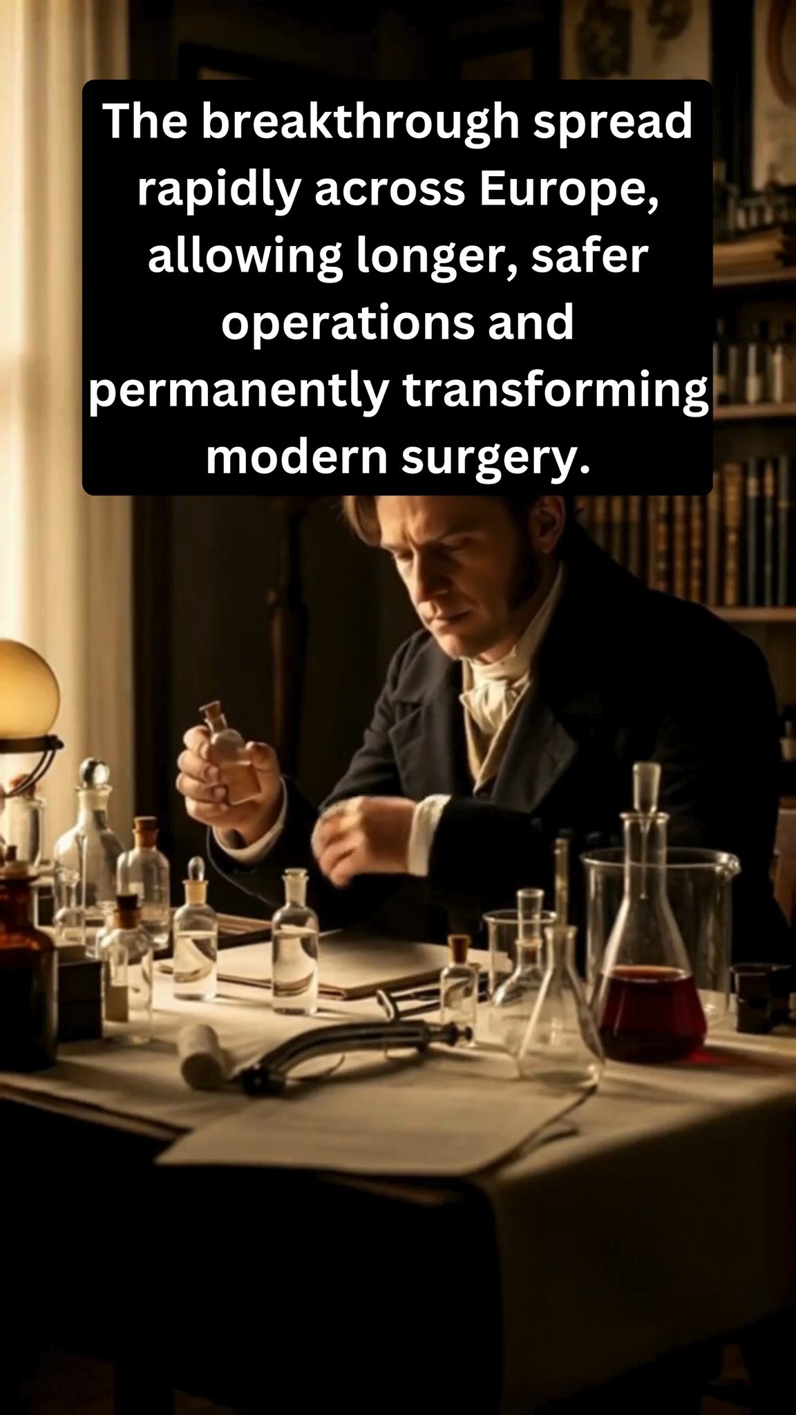 In 1847 a physician changed surgery forever after an accidental ...