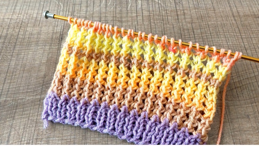 You won’t believe your eyes 👀🧶 A vest & shawl knit model with soft ...