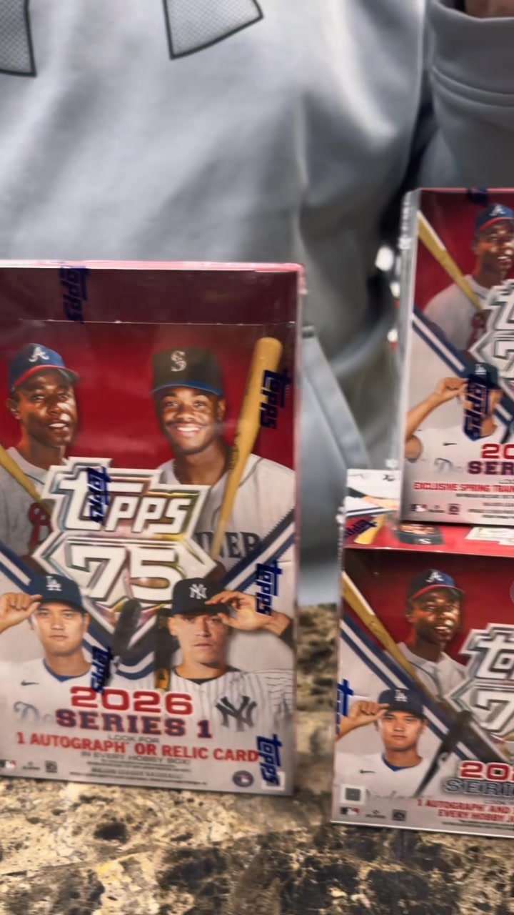 2026 Topps Series 1 is HERE!!! Stop in and pull that Mantle! ☄️ # ...