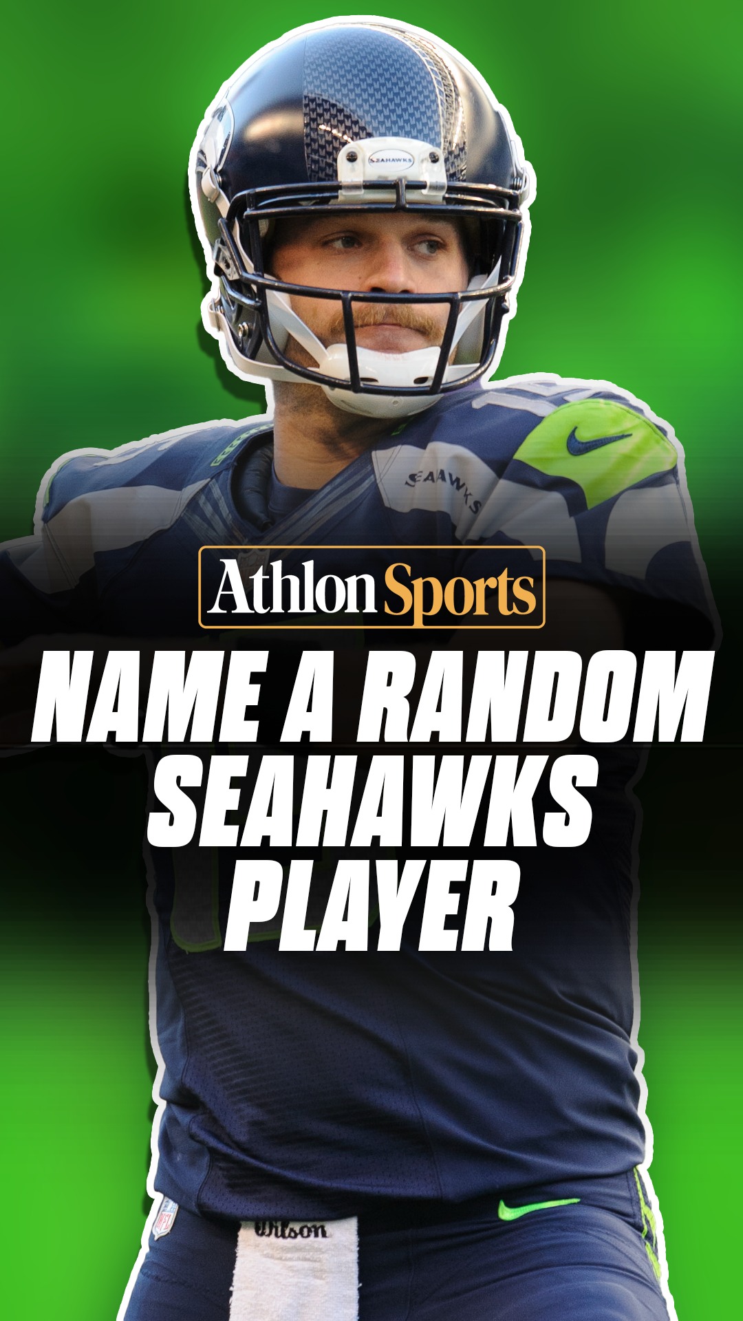 Who's the most random Seahawks player YOU can think of? #sports # ...