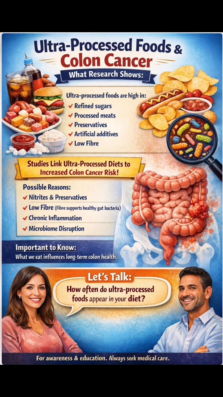 Your colon is listening to every bite you take. Ultra-processed foods ...