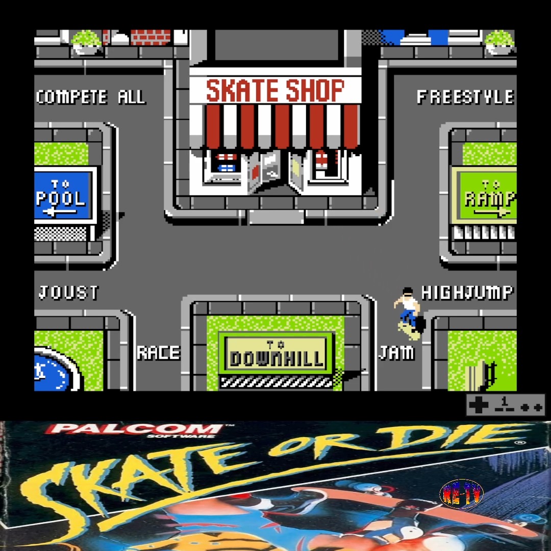 Skate Or Die | NES | 1987 | Retro-Entertainment TV