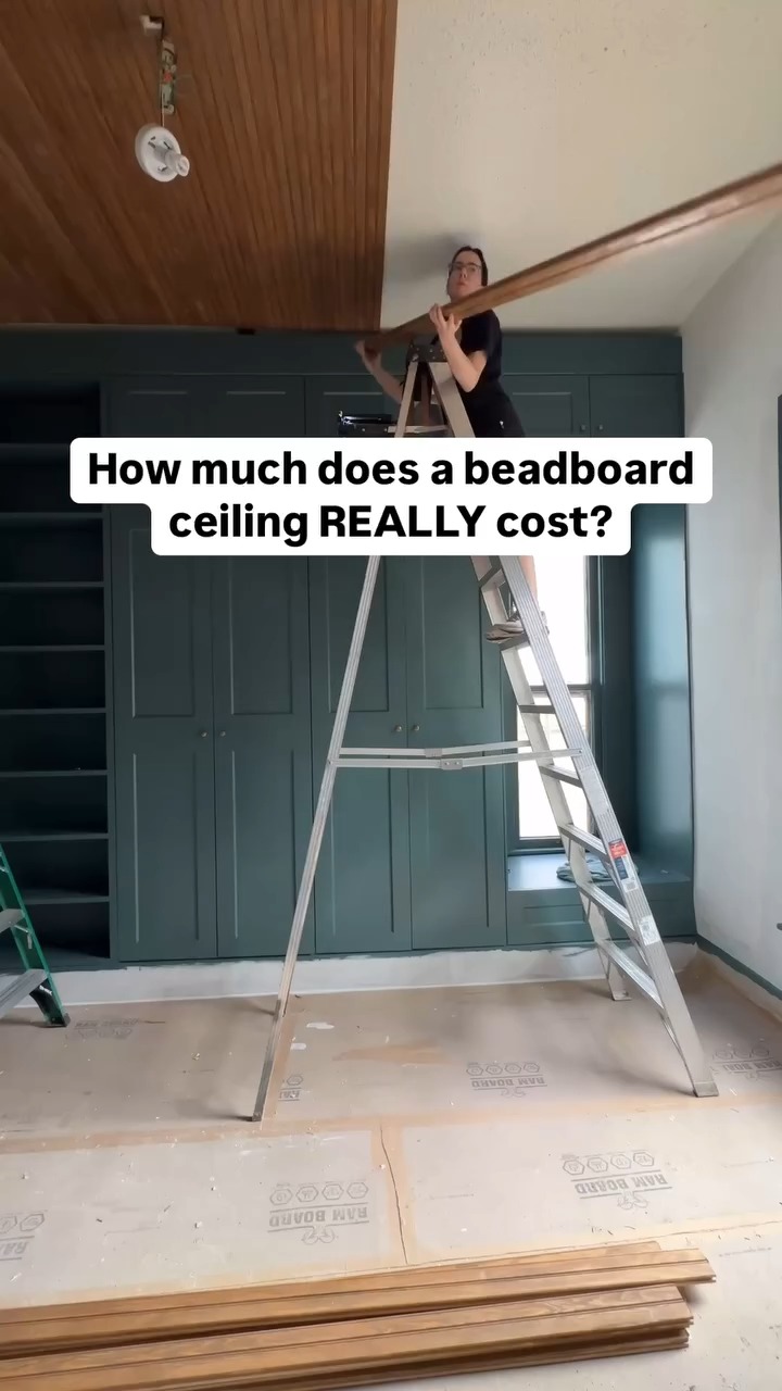 How much does a beadboard ceiling REALLY cost? The answer is… cheaper ...