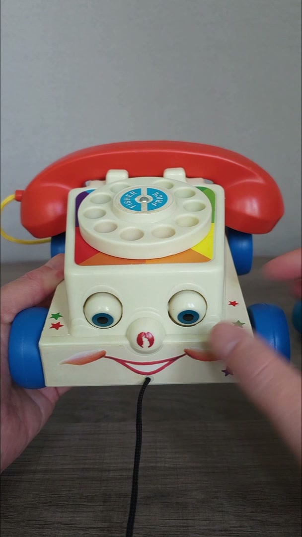 The Fisher Price Chatter phone from the early 60s when they were