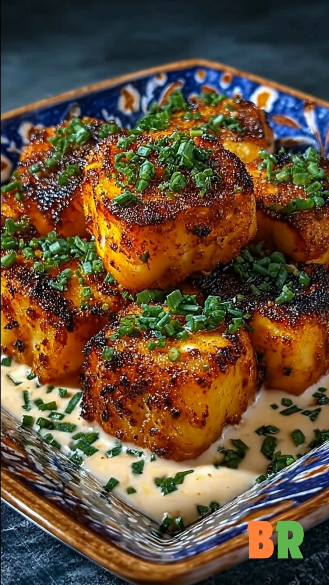 Smoked Paprika Cod Cubes with Garlic Mayo Tender cod cubes are quickly ...