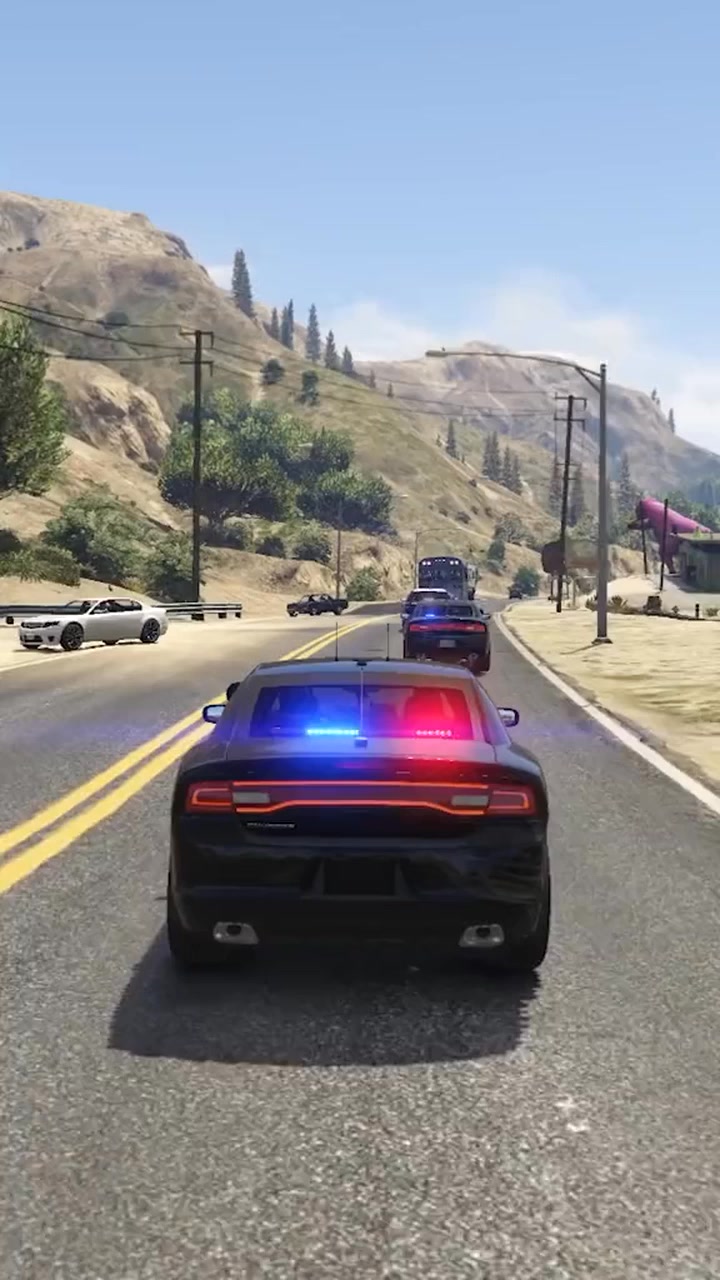 Playing GTA-5 As a Police Officer Mod [ LSPDFR ] 🔥 #memes #GTAV # ...
