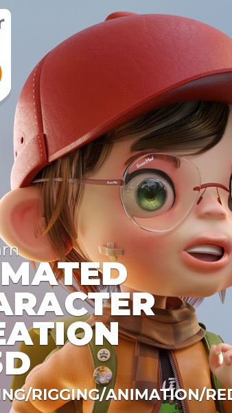 Our new 3D course, ‘Animated Character Creation,’ is now available ...