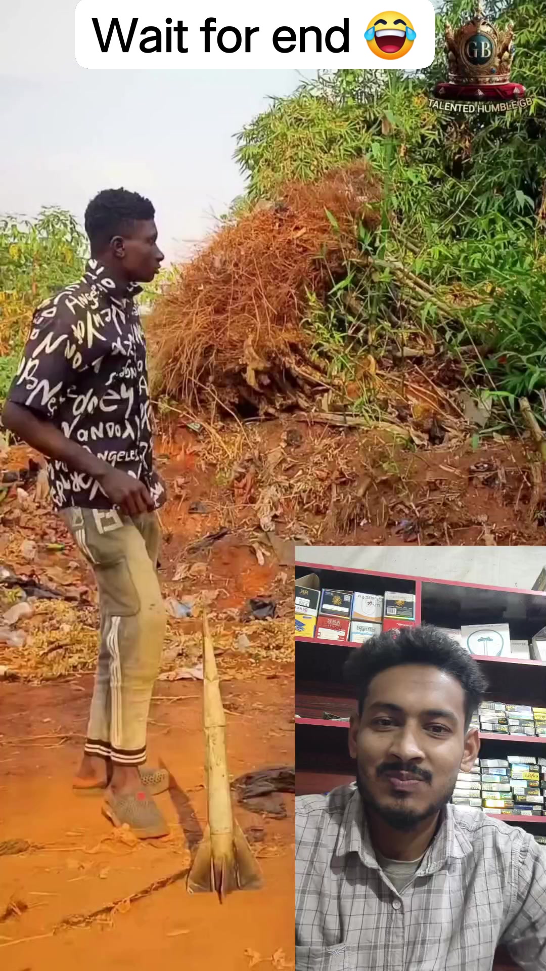 Wait for end 😂🤣😂 #fbreelsfypシ゚viralシ #comedy | Munnaf A | Facebook