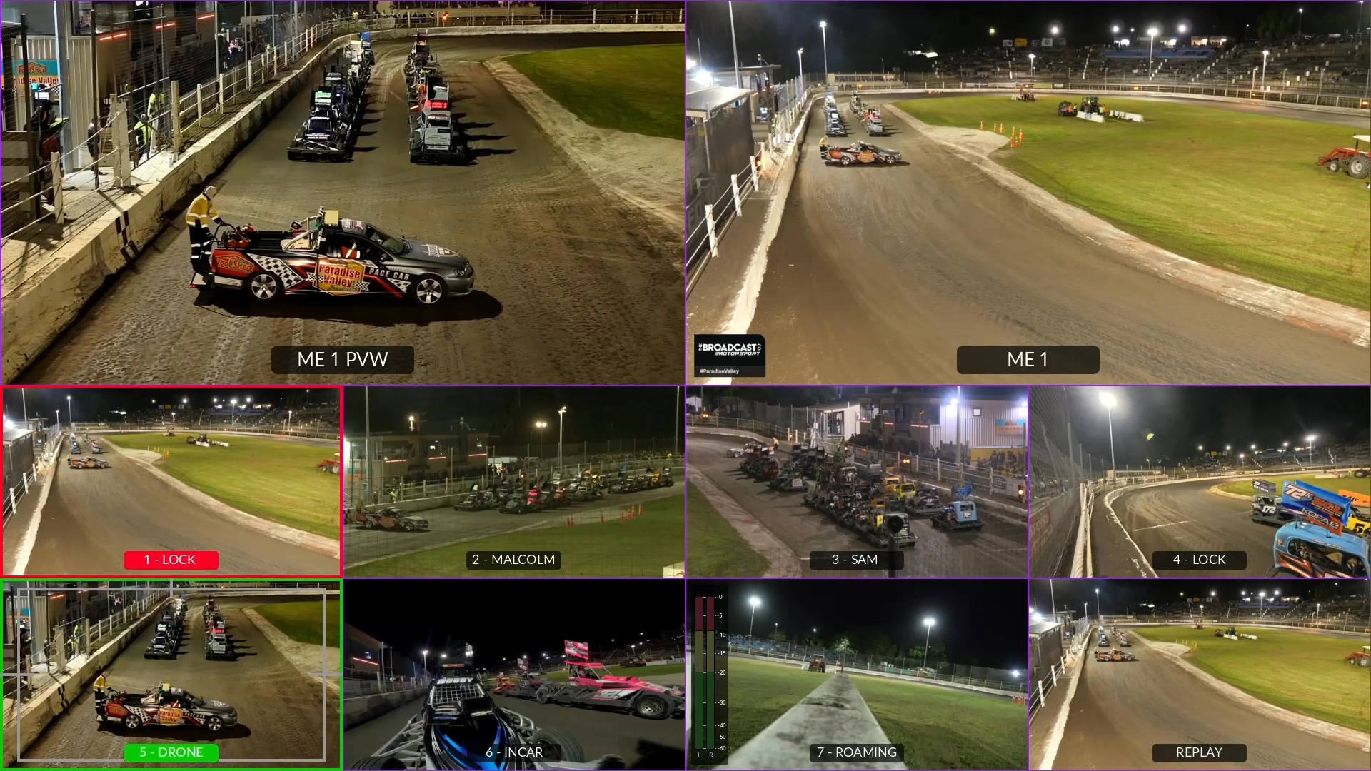 While we work on a highlight package from last night’s racing, we ...