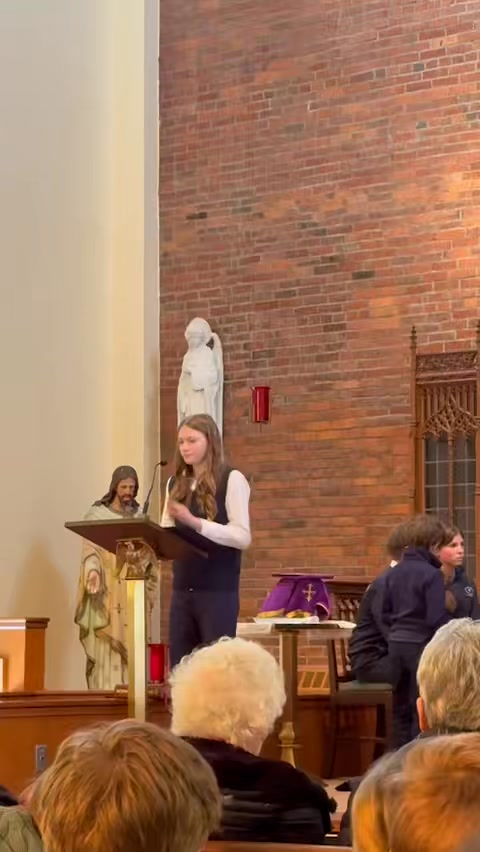 Lent ️ started today and we attended the Ash Wednesday Mass. Father ...