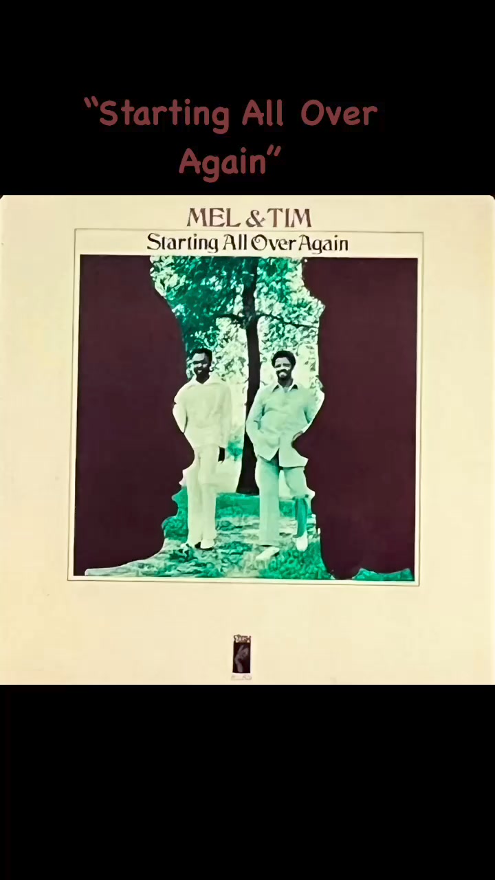 Mel & Tim + Starting All Over Again #colecaoblackmusic
