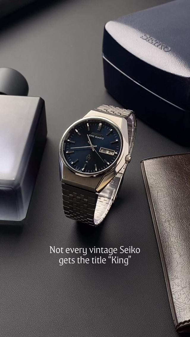 SEIKO KING QUARTZ 0853-8040 1976年 腕時計 Meet the Seiko King Quartz 0853-8040, produced in June 1976