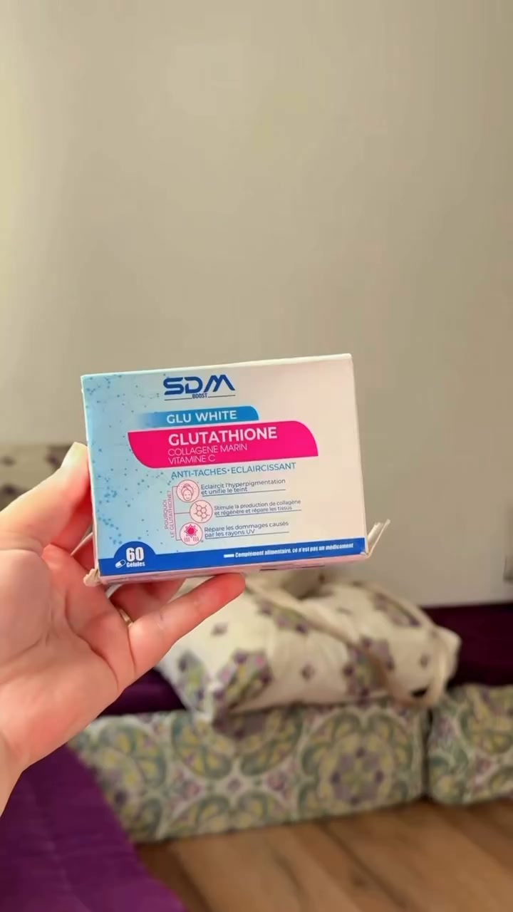 gelule de glutathion éclaircissant product info and reviews #دلال_زمردة, #زمردة , #zomorodaty_mimi, #maroc | Zomorodaty mimi glutathione 1000 Number of Packs:Pack of 6 (60 Capsules | 15 Days Usage) Major metabolic and biosynthetic