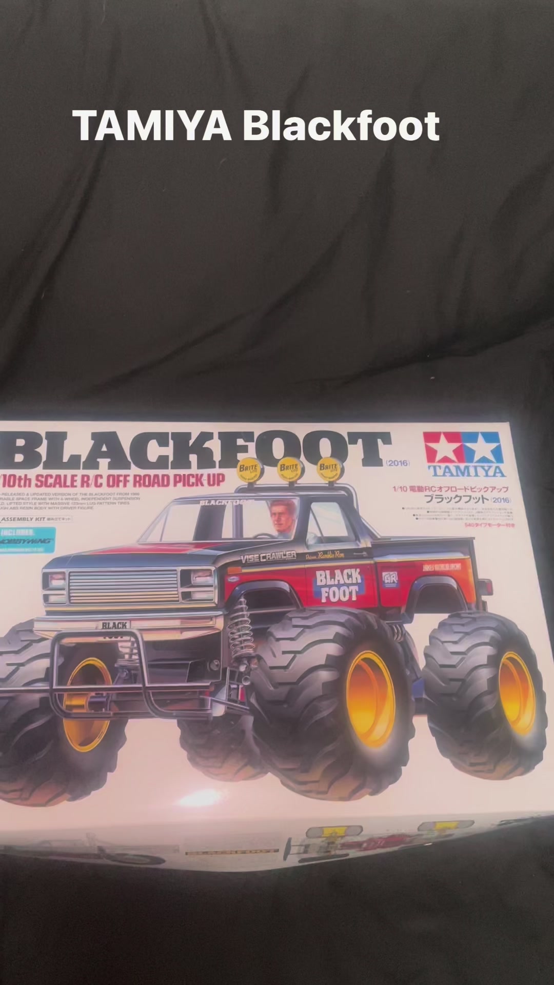 Tamiya Blackfoot 1/10 scale RC off-road pick-up for sale
