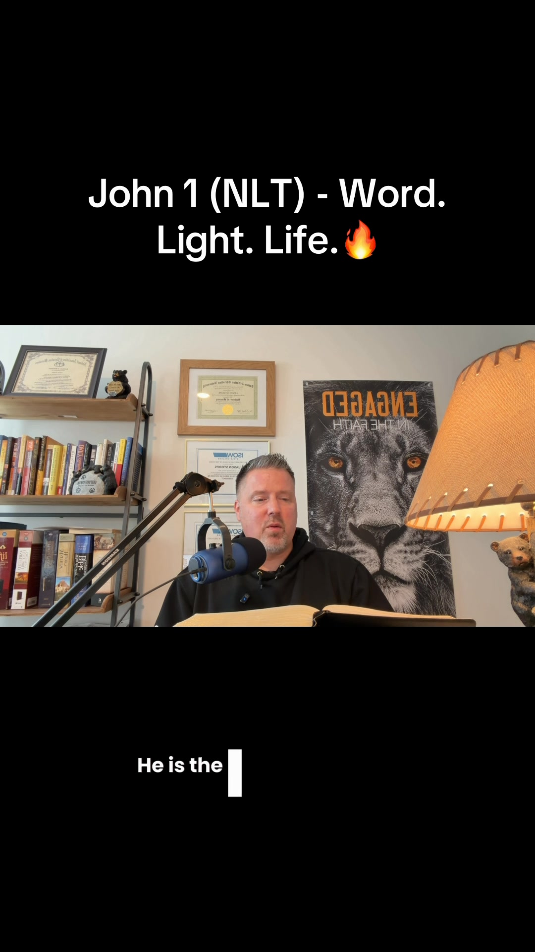 I’m currently reading through the book of John and I just completed ...