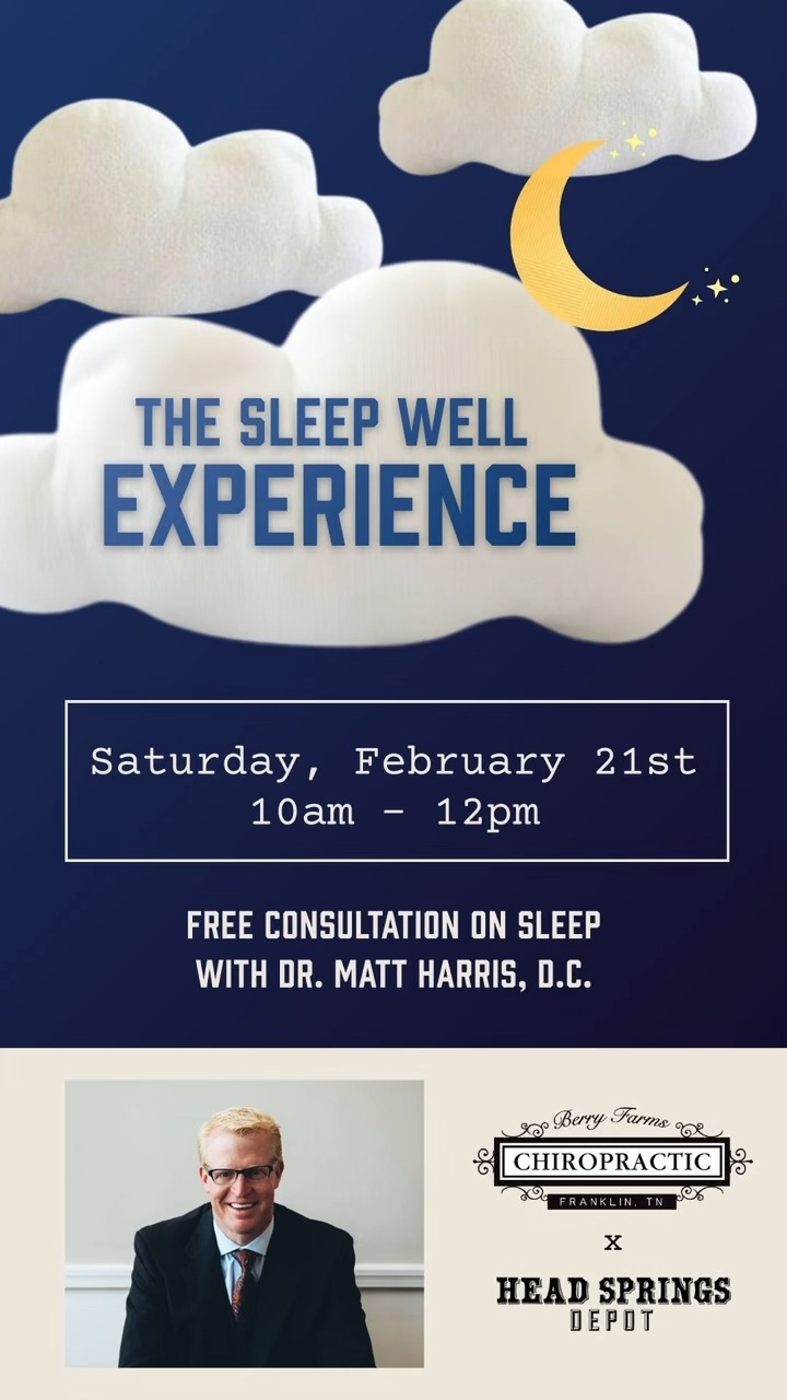 Tired of waking up tired? 😴 Join us for our Sleep Well Experience on ...