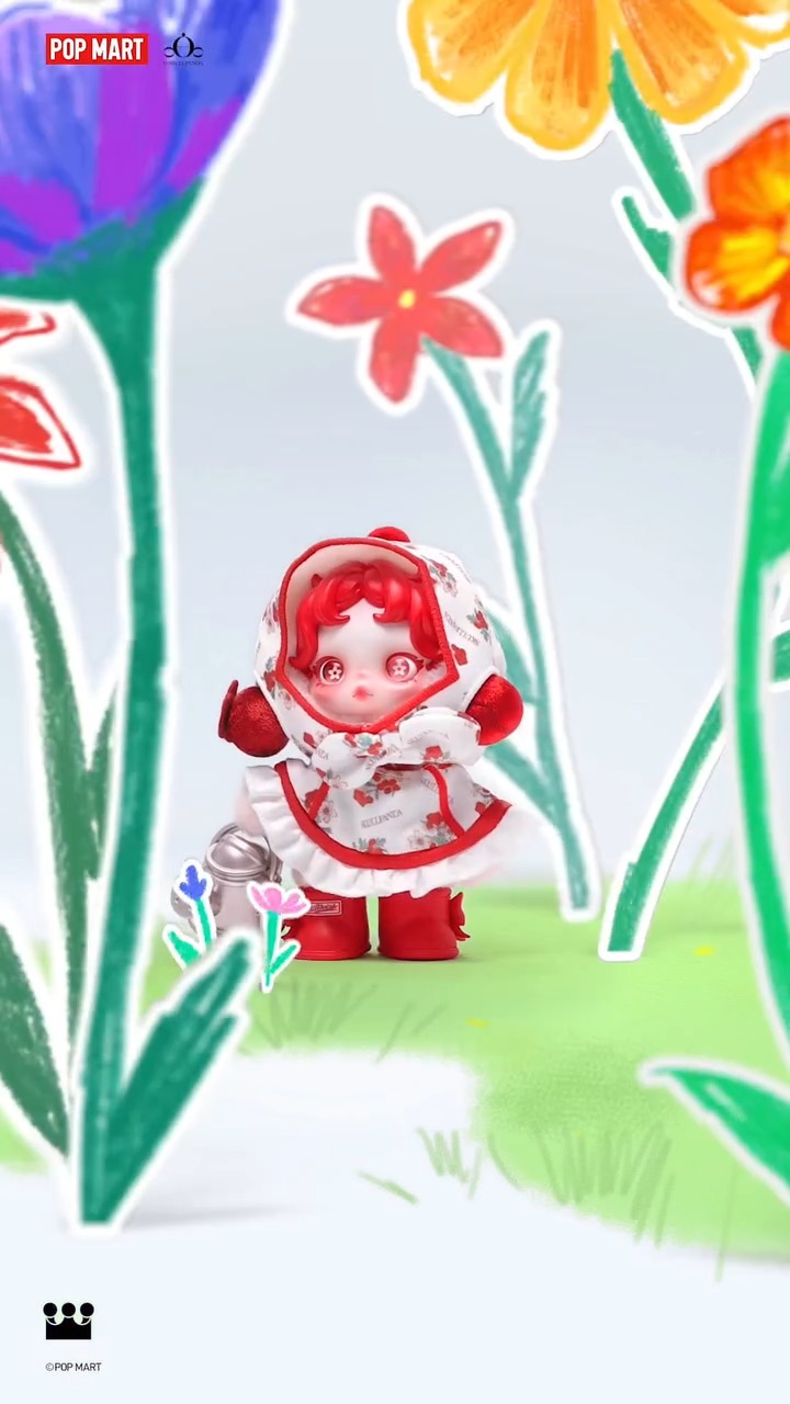 Amid the flowers. #POPMARTUS #popmart #skullpanda #flowers #bloom