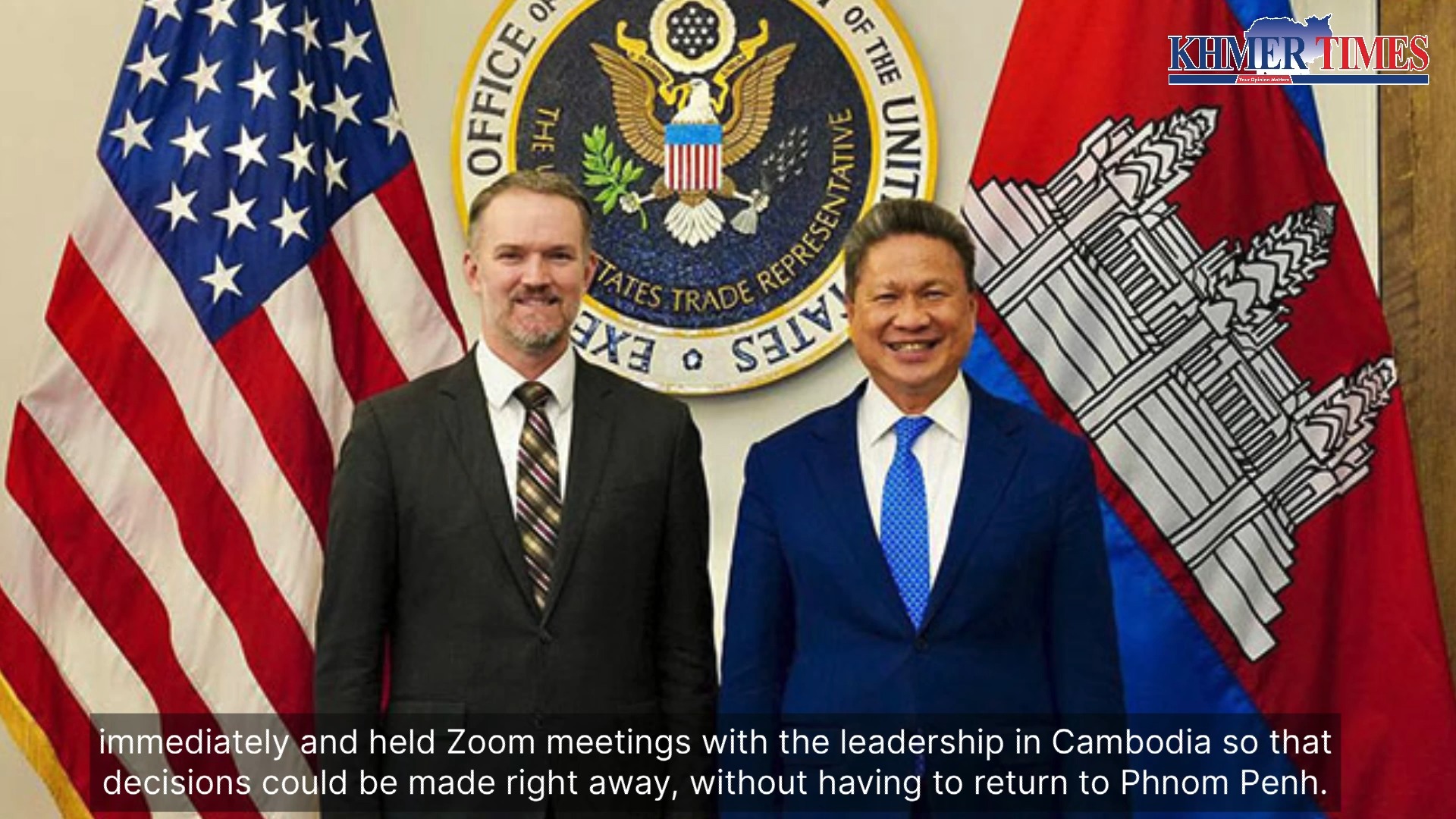 Cambodia is waiting for a decision from the US Supreme Court on whether ...