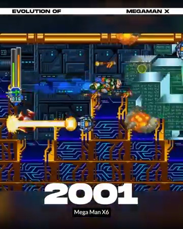 Evolution of Mega Man X [1993 - 2004]