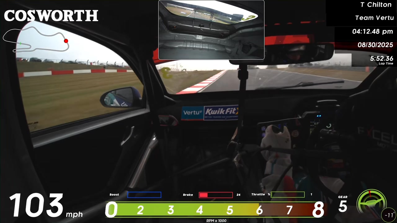 🥇 Pole in the wet at Donington GP 🤌 Ride onboard with Tom Chilton as ...