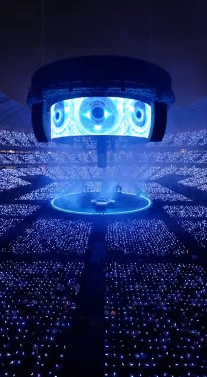 Massive Crowd Stadium-Scale 🌍 One countdown. One explosion of sound. A ...