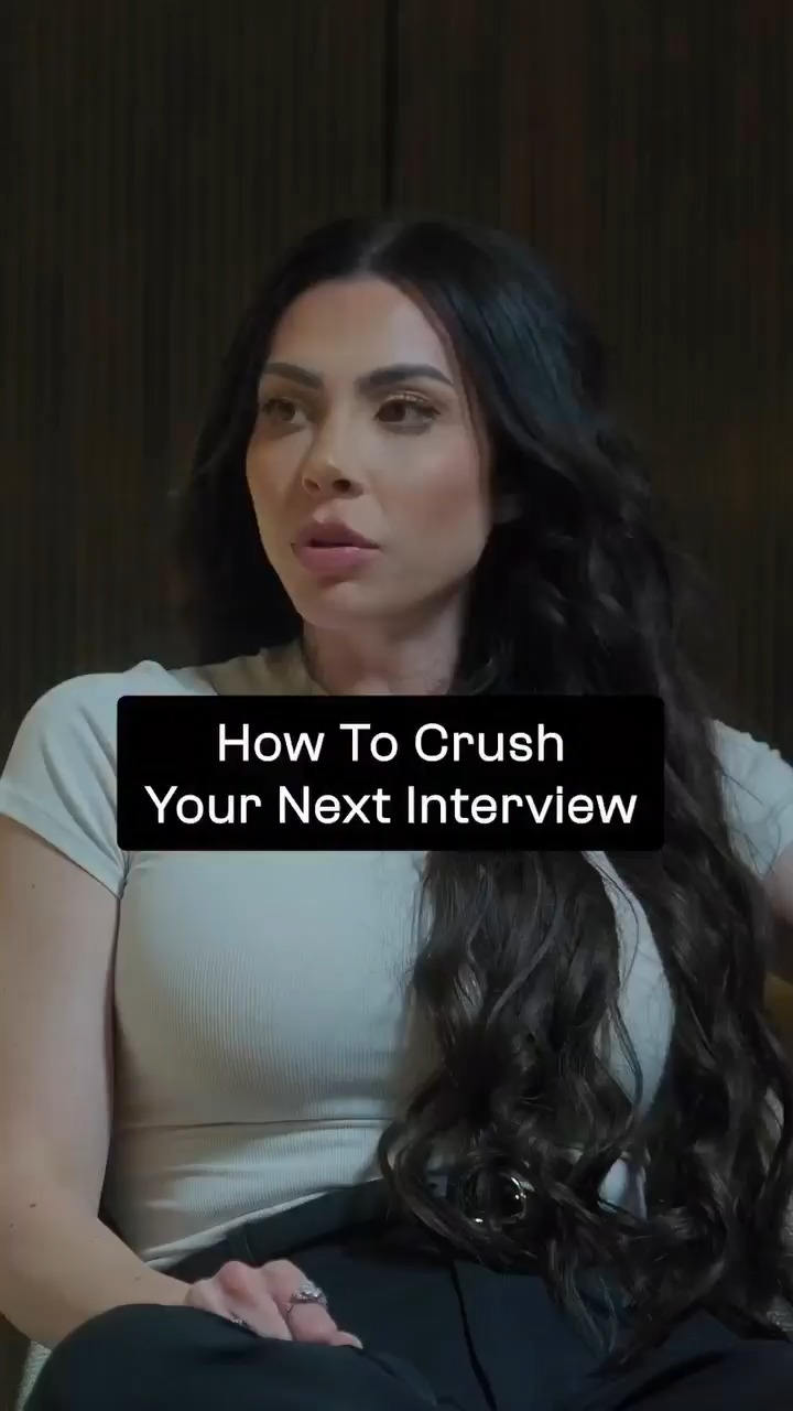How to Crush Your Next Job Interview | Leila Hormozi | Facebook