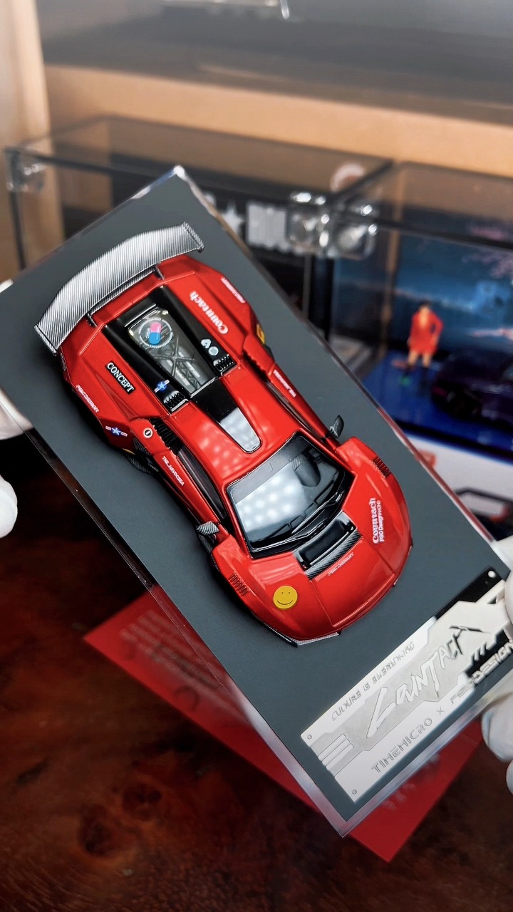 1/64 TM PSC DESIGN カウンタック LPI 800-4 TIME MICRO x PSC DESIGN 🔺 LAMBORGHINI COUNTACH LPI 800-4🔴 | SRS