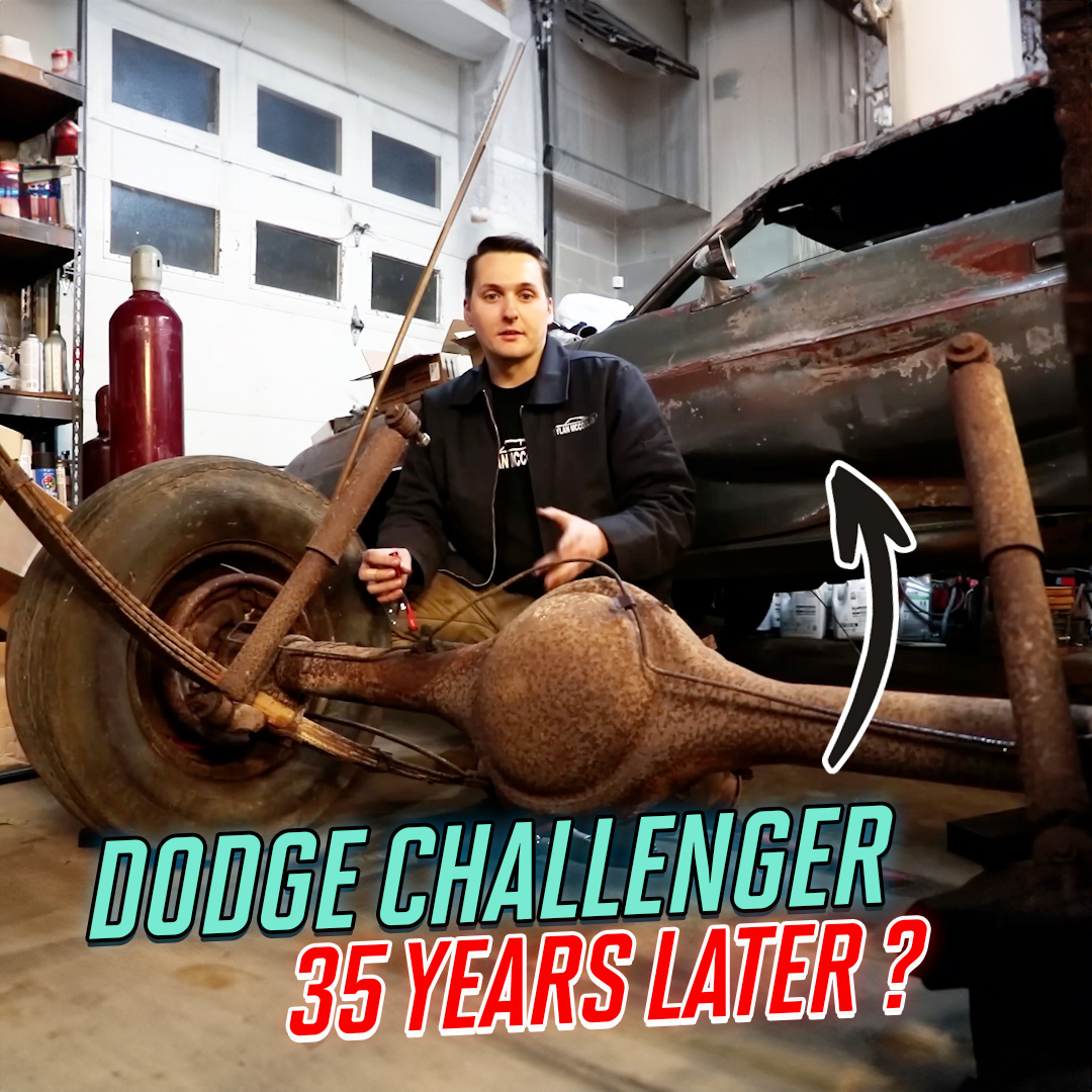 ABANDONED Dodge Challenger Rescued After 35 Years Part 10: Trunk Floor ...
