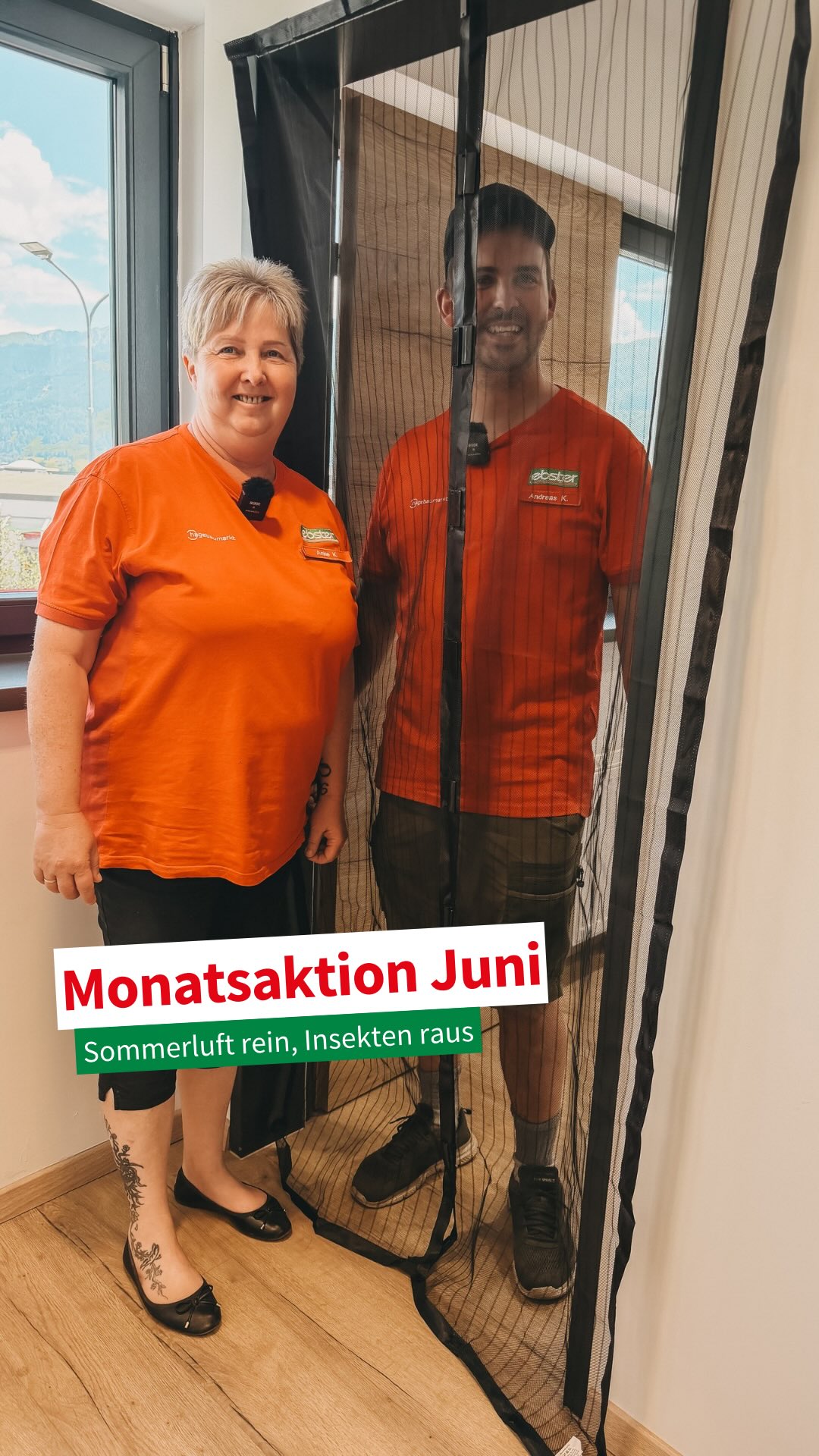 𝗣𝗿𝗼𝗱𝘂𝗸𝘁 𝗱𝗲𝘀 𝗠𝗼𝗻𝗮𝘁𝘀: 𝗙𝗹𝗶𝗲𝗴𝗲𝗻𝗴𝗶𝘁𝘁𝗲𝗿 🦟, Sommerluft ja, Insekten nein., Mit dem passenden Fliegengitter bleiben Mücken, Fliegen & Co. draußen und frische Luft kommt trotzdem rein., Perfekt für Fenster,