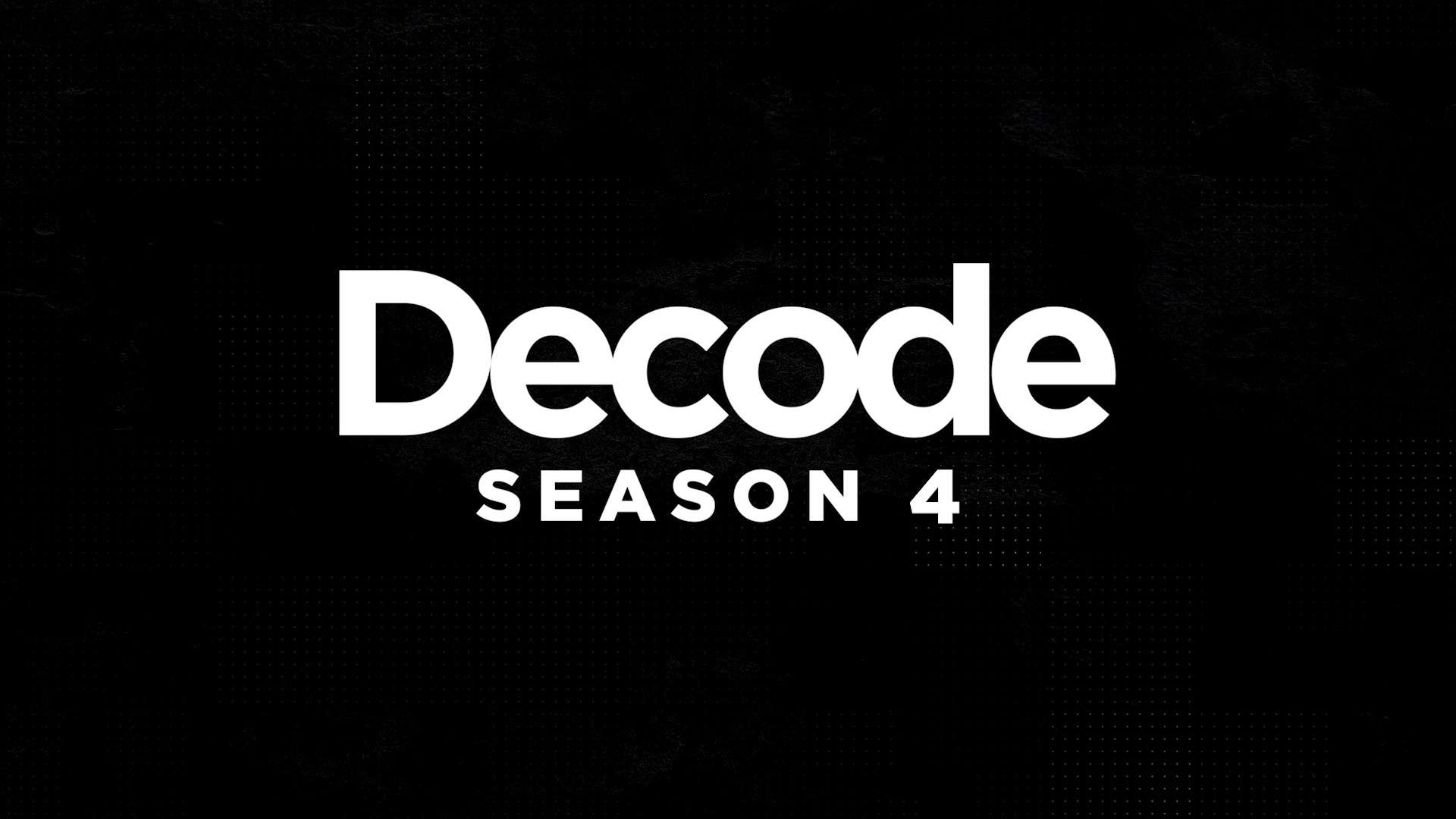 DECODE is back for its 4th season, taking a closer look at Brain Cancer ...