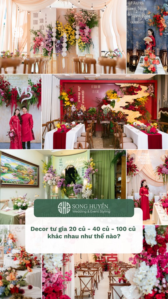 Decor tư gia 20TR • 40TR • 1xxTR, gói nào là "đáng tiền" nhất? Xem hết ...
