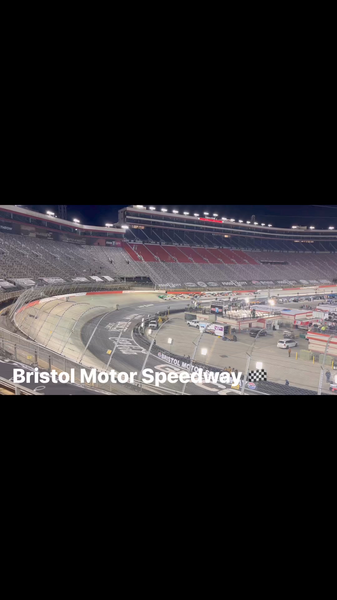 Here’s the start of the race Bristol Motor Speedway Midwest Modifieds ...