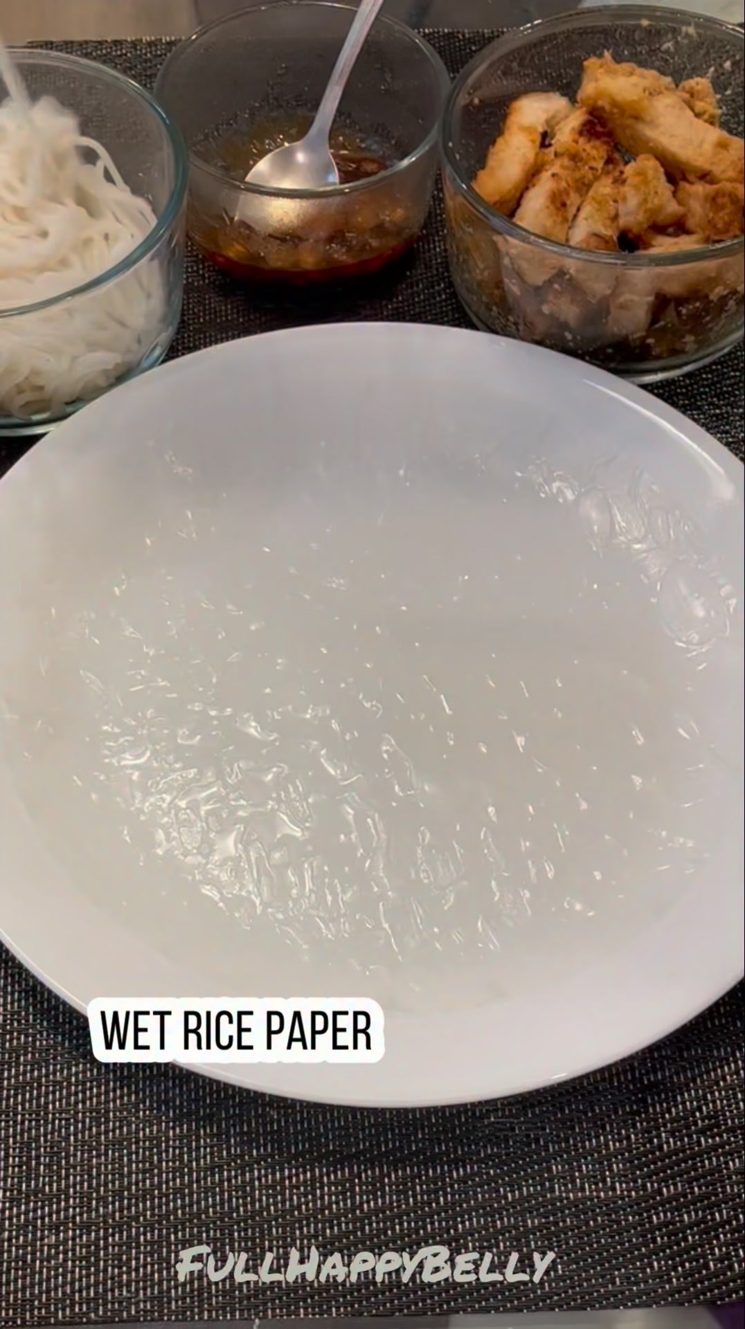 Dinners are never boring with endless rice paper roll filling options ...