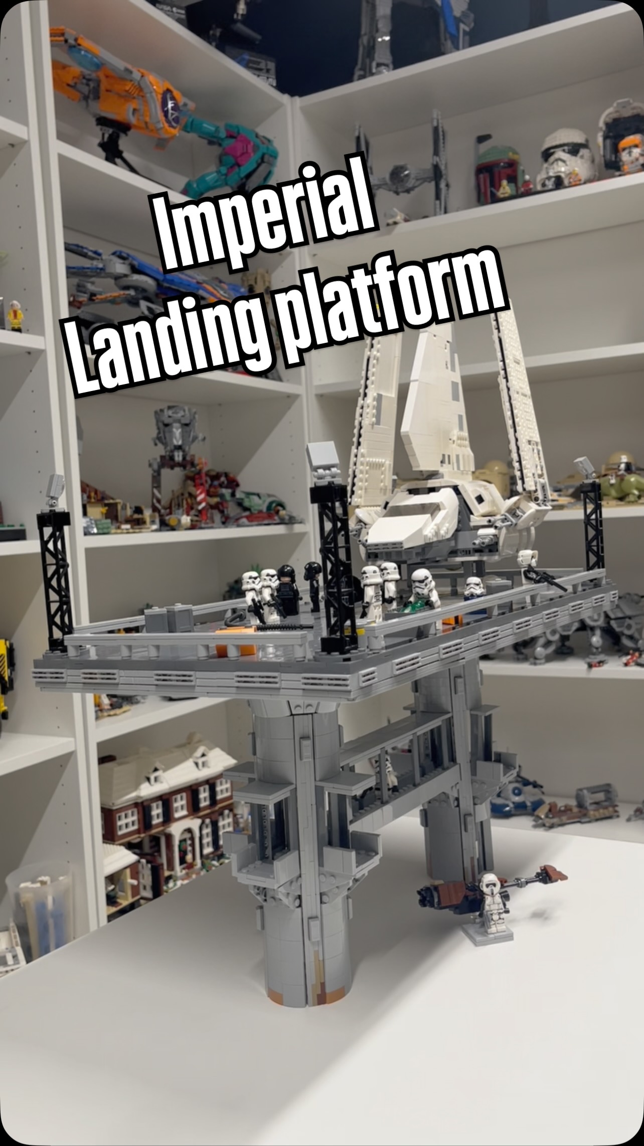 Imperial Landing Pad made out of Lego! This Lego Creation is based ...