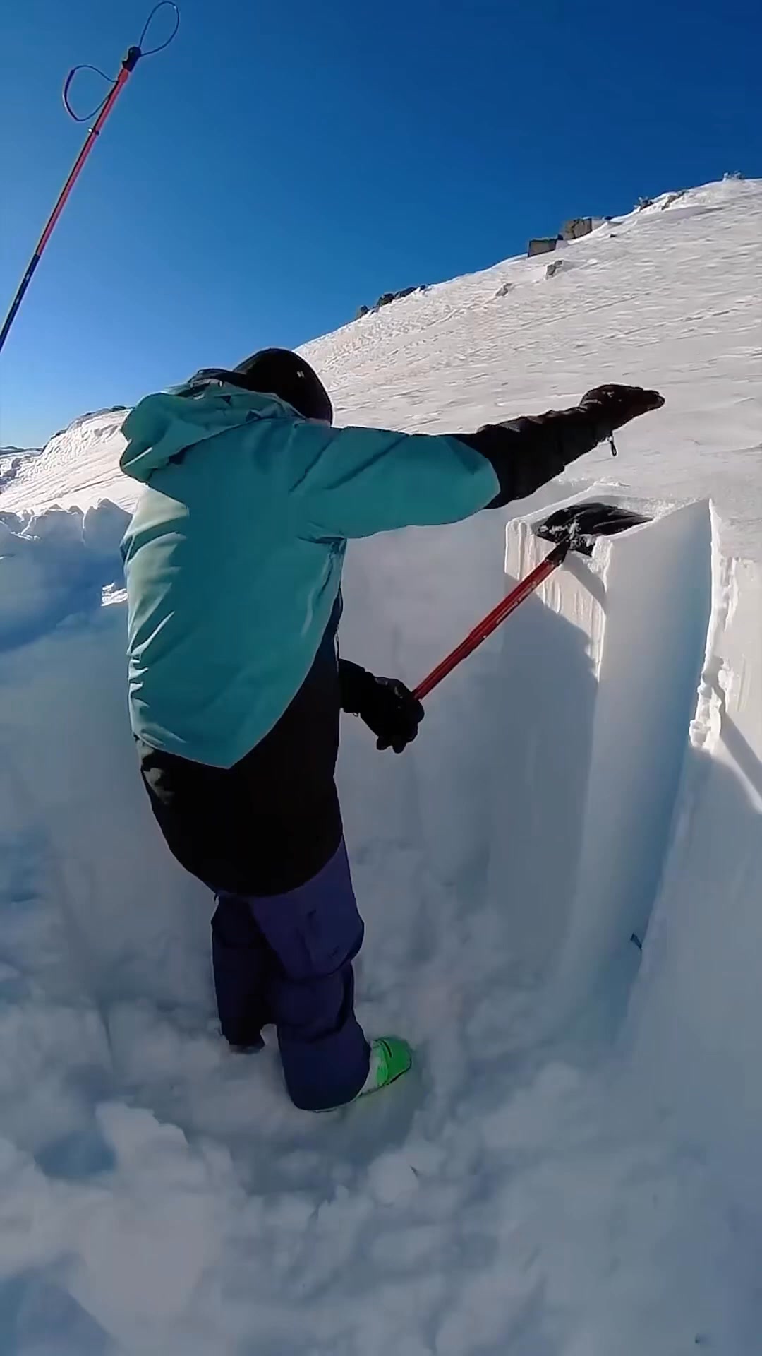 This Simple Snow Test Can Save Your Life #avalanche #snow #testing # ...
