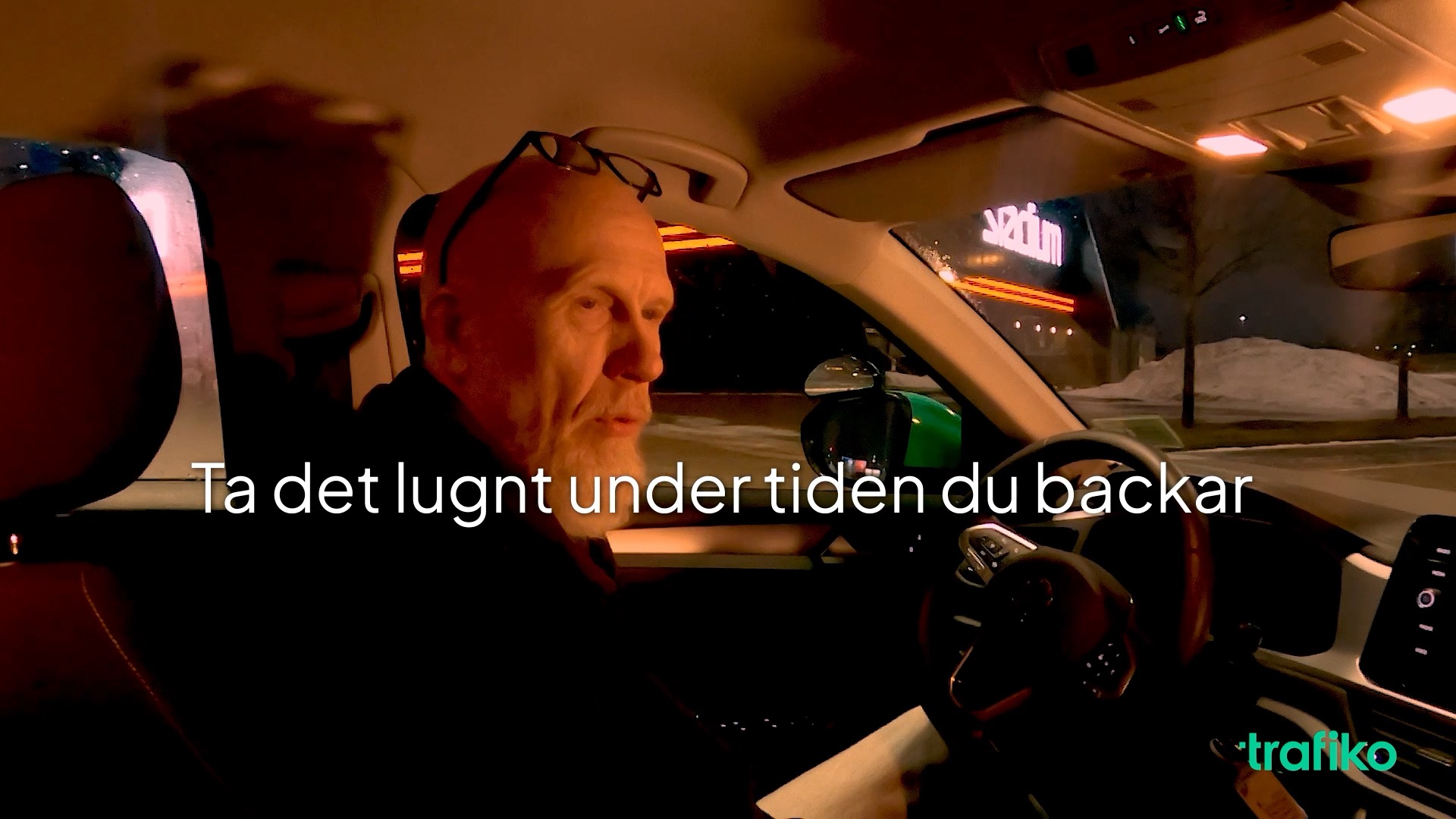 Backning kontrolleras på varje uppkörning. Du kan testas genom att du t ...