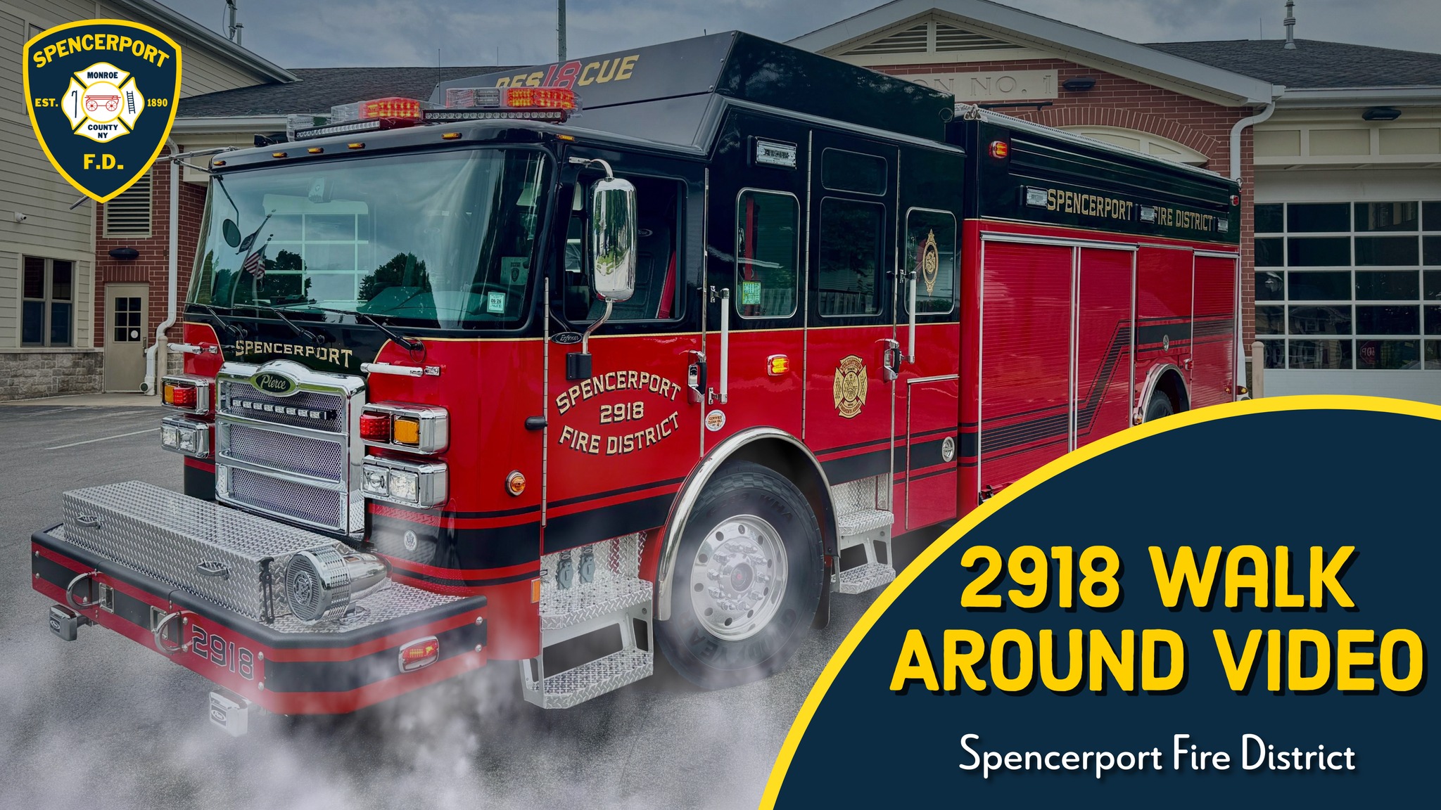? Meet Rescue 2918. ? Our brand-new Heavy Rescue Truck is now in 