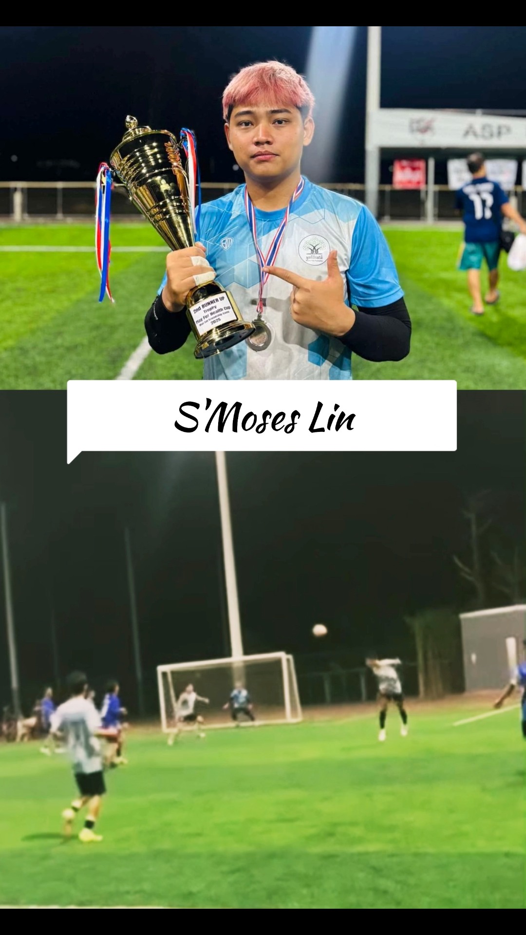 Love it! ⚽️🧤🥅 | S'Moses Lin | Facebook