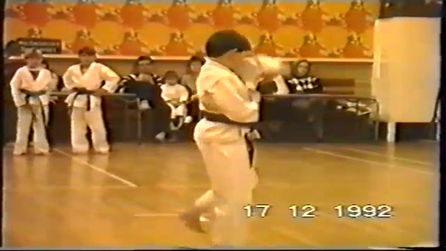 Karate Club VHS featuring Jason David Frank 💚