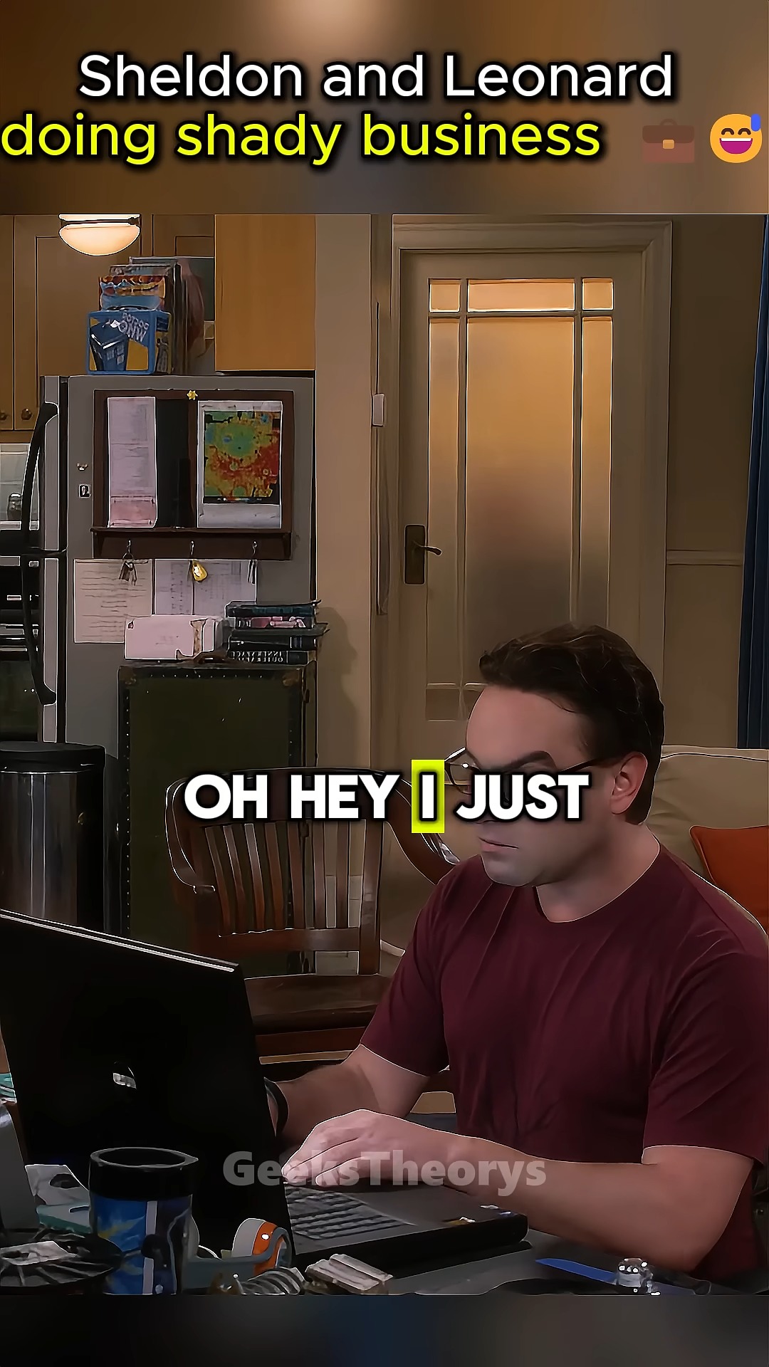 Shady deals between Sheldon and Leonard 🤝😏 #Sitcom #SitcomComedy # ...