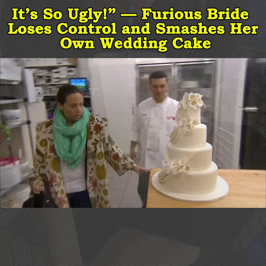 Wedding Turns Into Chaos After Bride Calls Cake “Ugly” and Destroys It ...