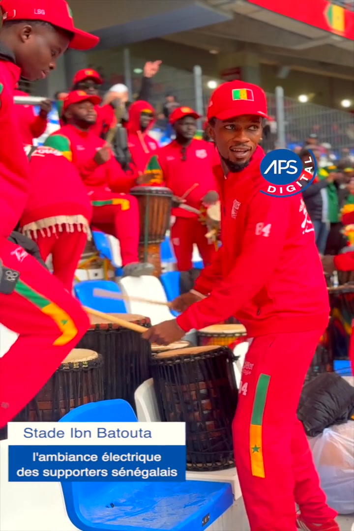 Stade Ibn Batouta : l'ambiance électrique des supporters sénégalais ...
