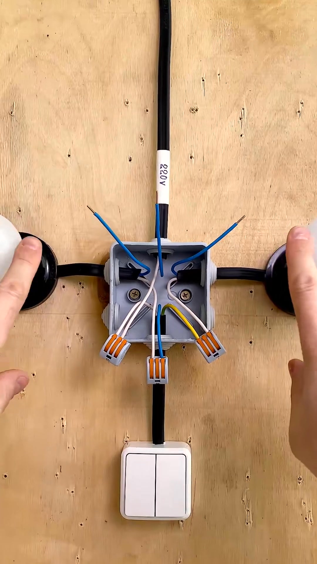 ⚡ Connect a 2-key switch & socket in a snap! #ElectricLife #DIY 🔌 | Mr ...