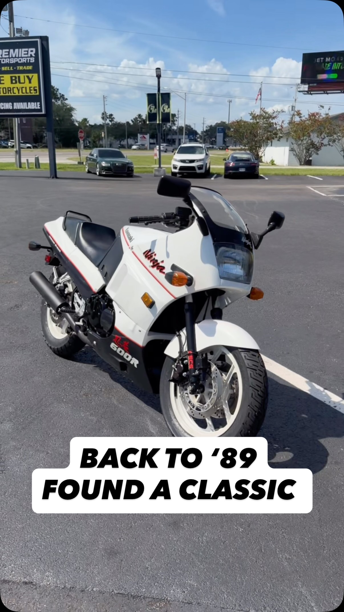 Then and Now: 1987 Kawasaki ZX600 Ninja #raresportbikes #kawasaki