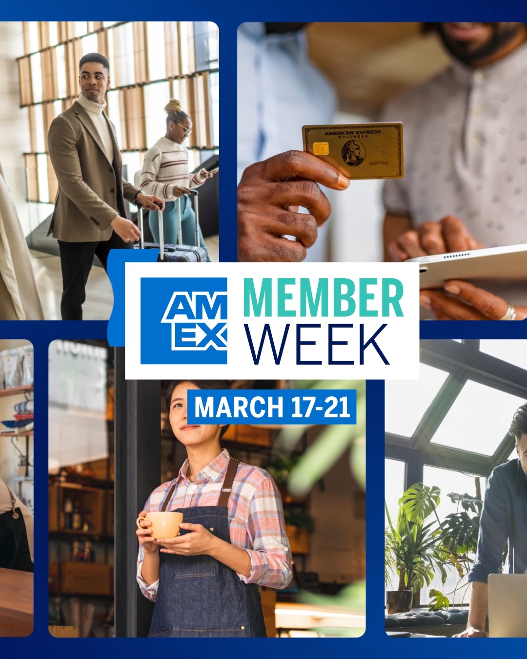 Member Week is almost here. American Express® Business Card Members can ...
