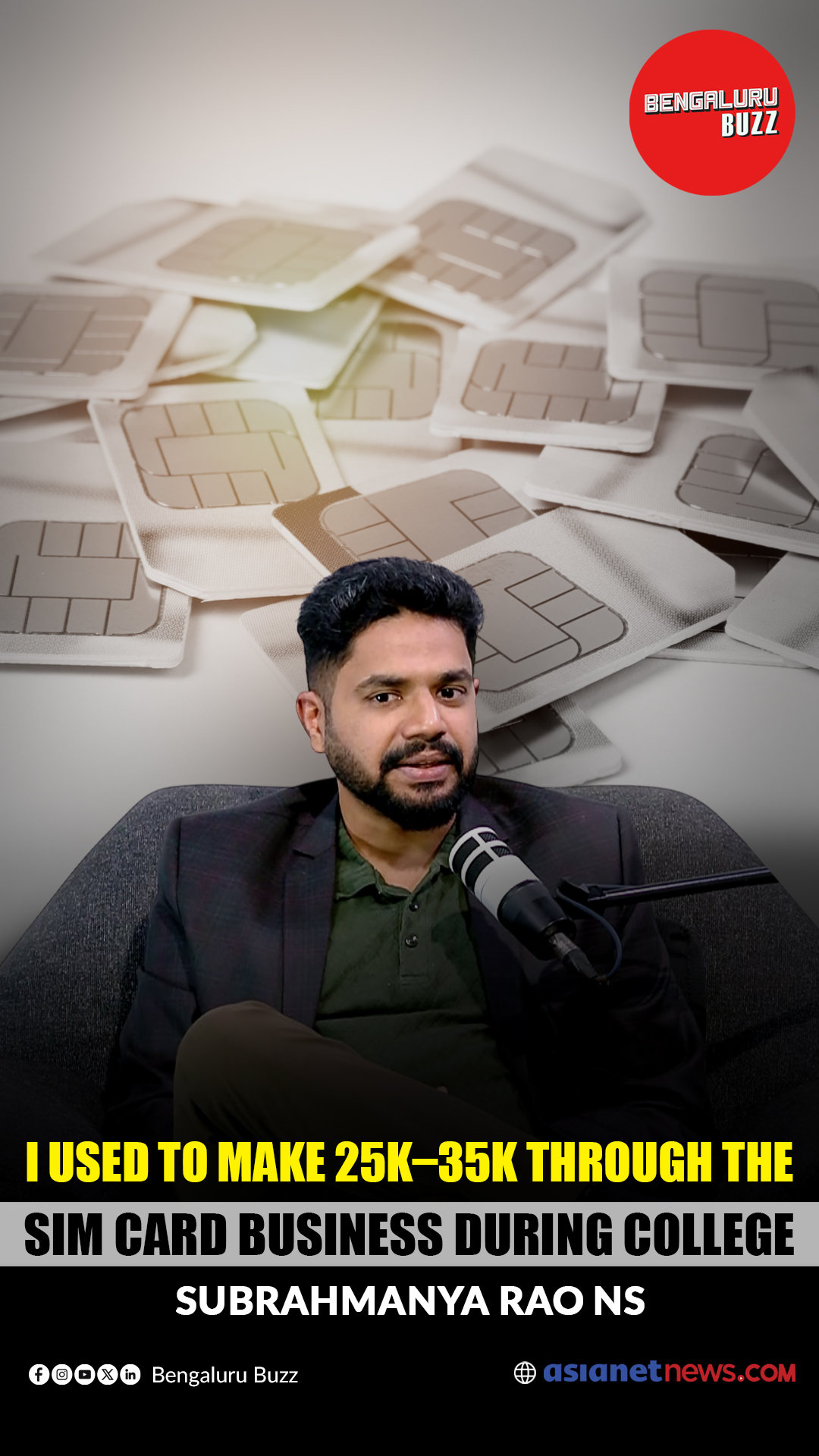 I used to make 25k–35k through the SIM card business during college ...