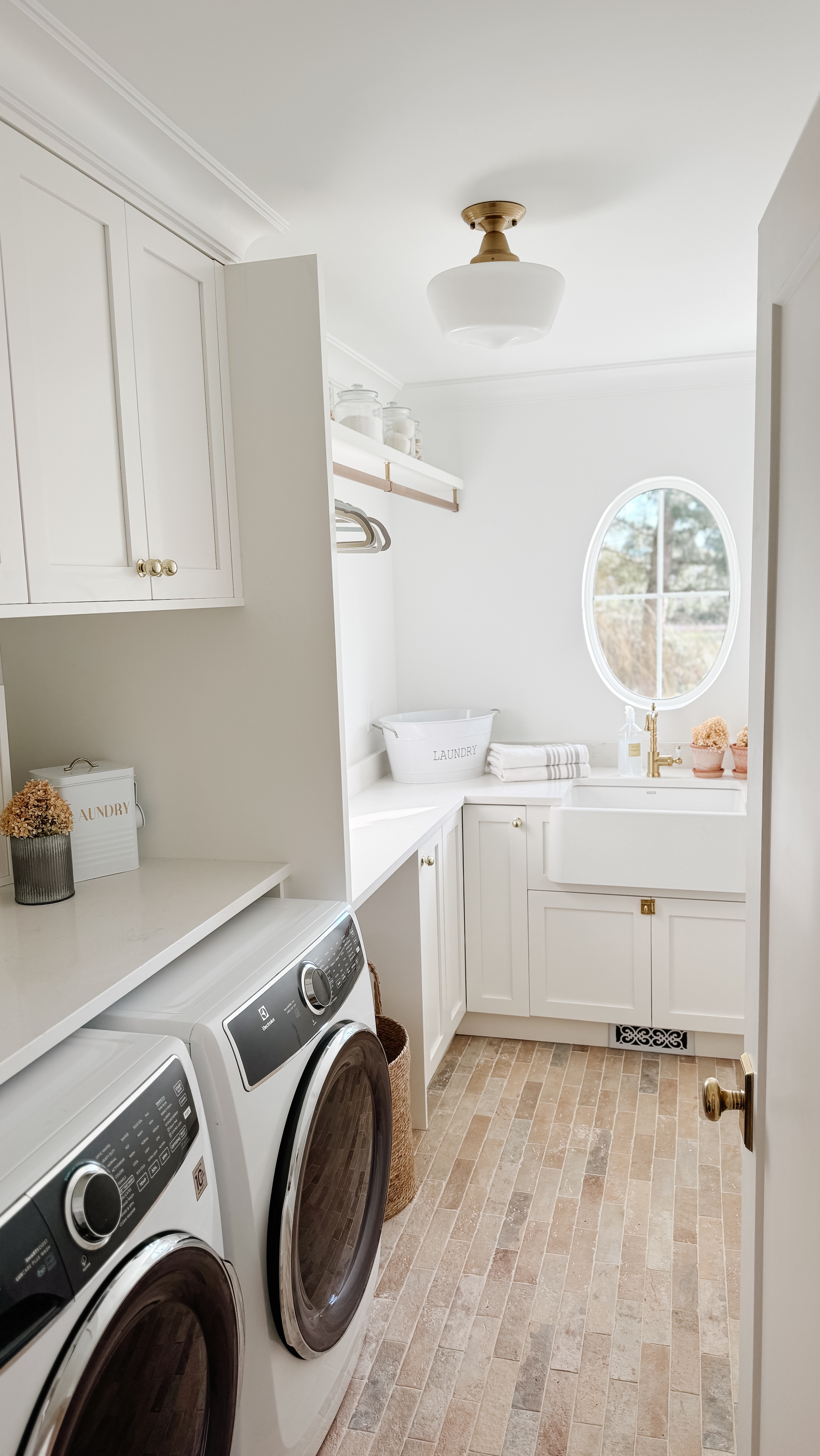 laundry room tour • don’t blink or you’ll miss it 🫧🧺🧼 this 11ft by 5ft ...